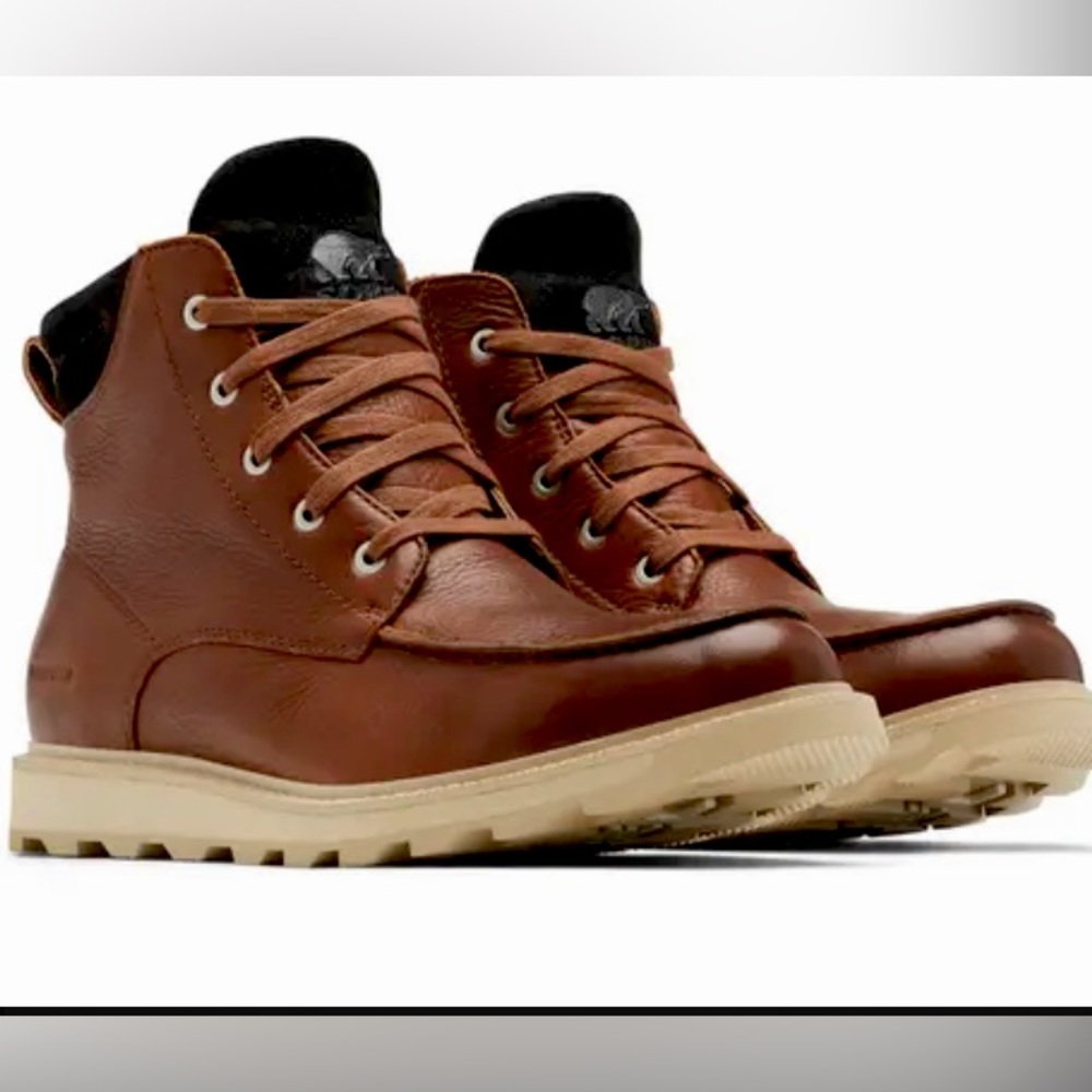 NWT Size 11 Men’s SOREL Madson II Moc Toe Waterproof Boot